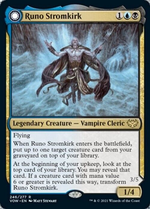 Runo Stromkirk /Krothuss ~ Crimson Vow [ NearMint ] [ Magic MTG ]