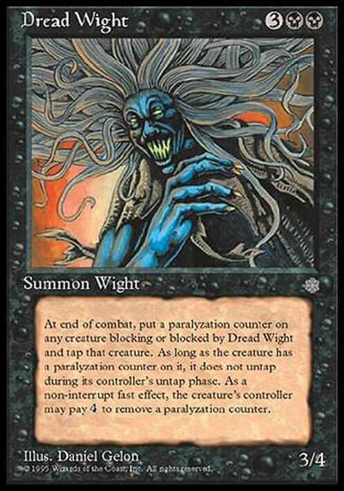 Dread Wight ~ Ice Age [ Excellent ] [ Magic MTG ]