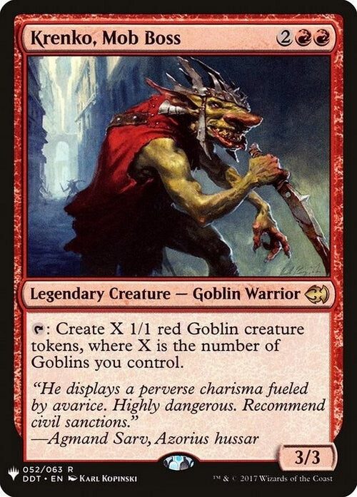 Krenko, Mob Boss ~ Mystery Booster [ NearMint ] [ Magic MTG ]