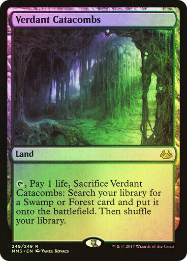 FOIL Verdant Catacombs ~ Modern Masters 2017 [ Excellent ] [ Magic MTG ]