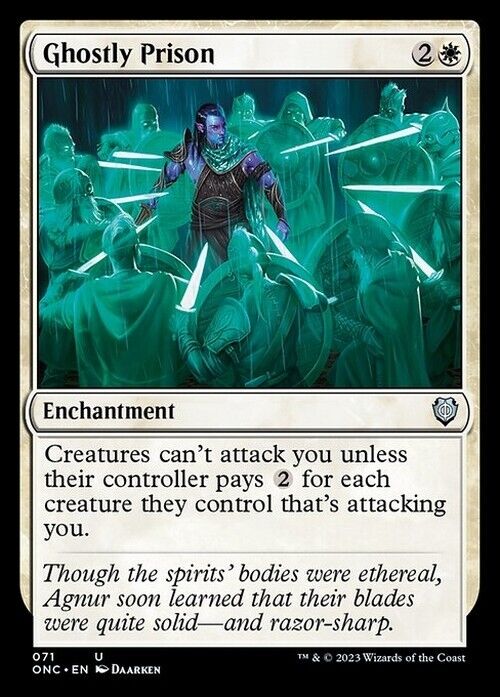 Ghostly Prison ~ Commander: Phyrexia [ NearMint ] [ Magic MTG ]