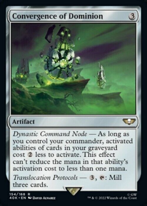 Convergence of Dominion ~ Commander: Warhammer 40,000 [ NearMint ] [ Magic MTG ]