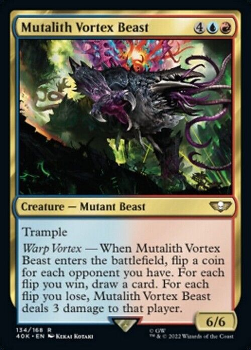 Mutalith Vortex Beast ~ Commander: Warhammer 40,000 [ NearMint ] [ Magic MTG ]