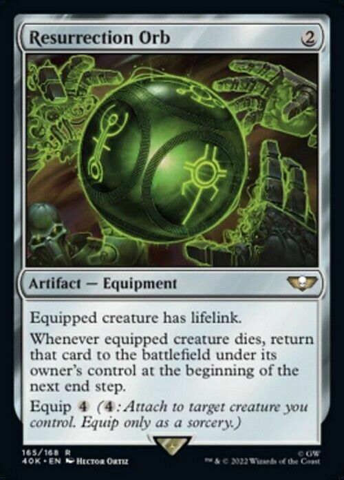 Resurrection Orb ~ Commander: Warhammer 40,000 [ NearMint ] [ Magic MTG ]