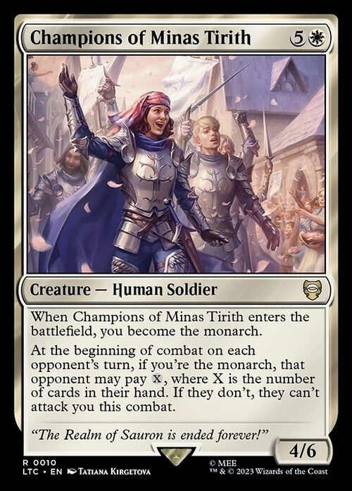 Champions of Minas Tirith ~ Commander: The Lord of the Rings [ NM ] [ MTG ]