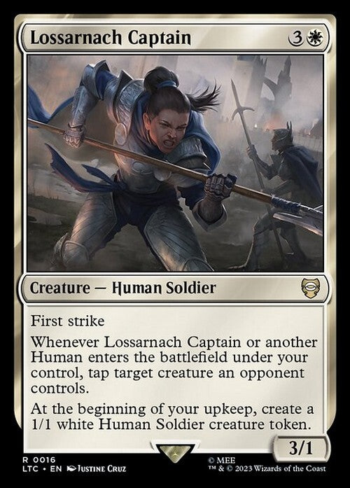 Lossarnach Captain ~ Commander: The Lord of the Rings [ NM ] [ Magic MTG ]