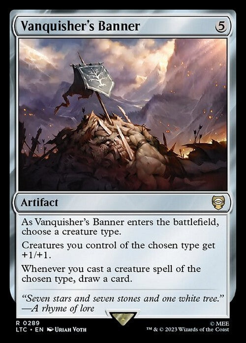 Vanquisher's Banner ~ Commander: The Lord of the Rings [ NM ] [ Magic MTG ]