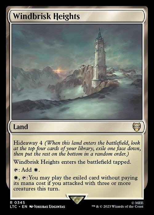 Windbrisk Heights ~ Commander: The Lord of the Rings [ NM ] [ Magic MTG ]