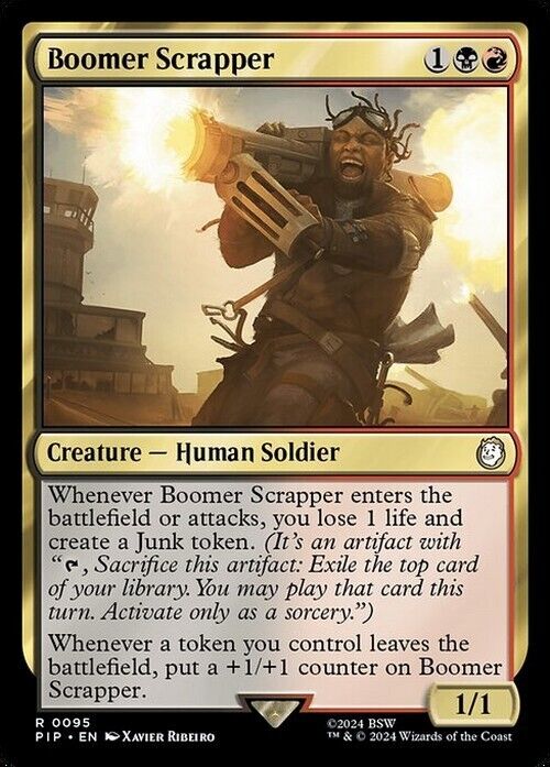 Boomer Scrapper ~ Commander: Fallout [ NearMint ] [ Magic MTG ]