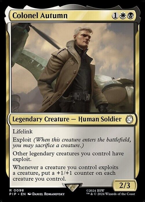 Colonel Autumn ~ Commander: Fallout [ NearMint ] [ Magic MTG ]