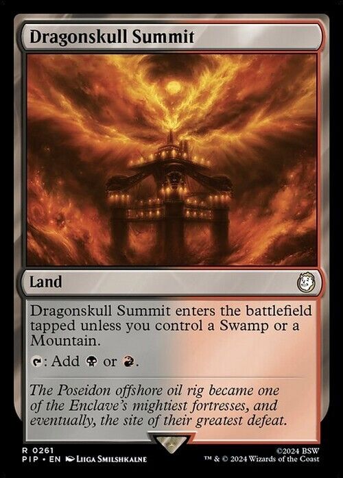 Dragonskull Summit ~ Commander: Fallout [ NearMint ] [ Magic MTG ]