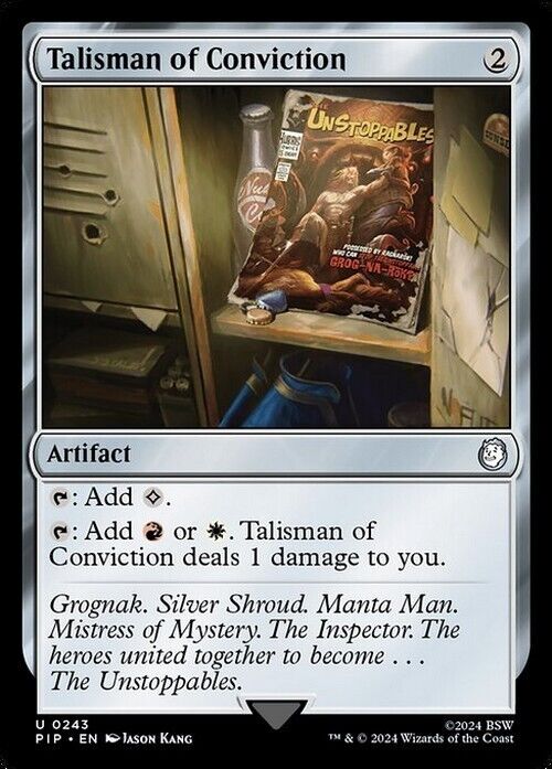 Talisman of Conviction ~ Commander: Fallout [ NearMint ] [ Magic MTG ]