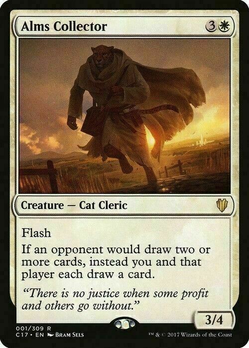 Alms Collector ~ Commander 2017 [ NearMint ] [ Magic MTG ] - London Magic Traders Ltd