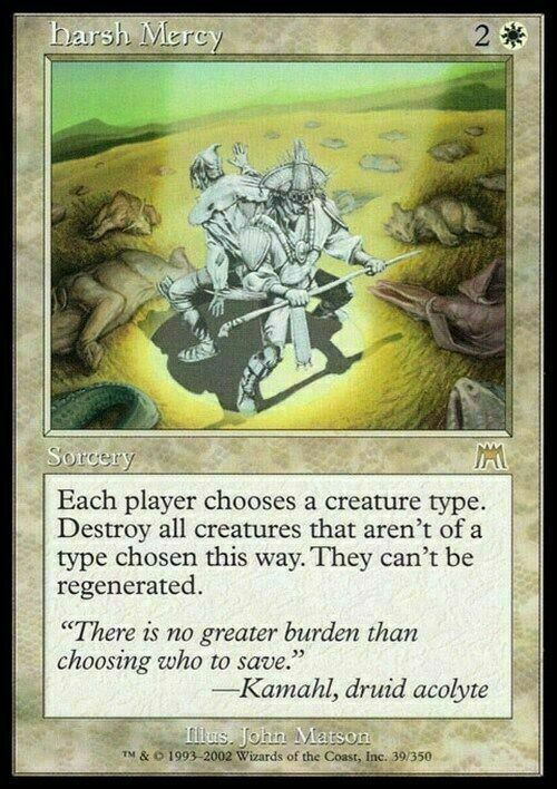 Harsh Mercy ~ Onslaught [ Excellent ] [ Magic MTG ]