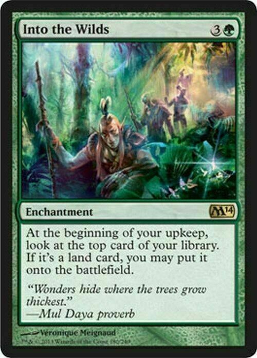 Into the Wilds ~ Magic 2014 [ Excellent ] [ Magic MTG ]