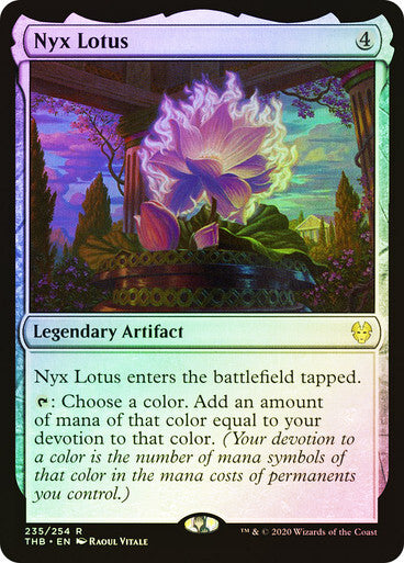 FOIL Nyx Lotus ~ Theros Beyond Death [ NearMint ] [ Magic MTG ]