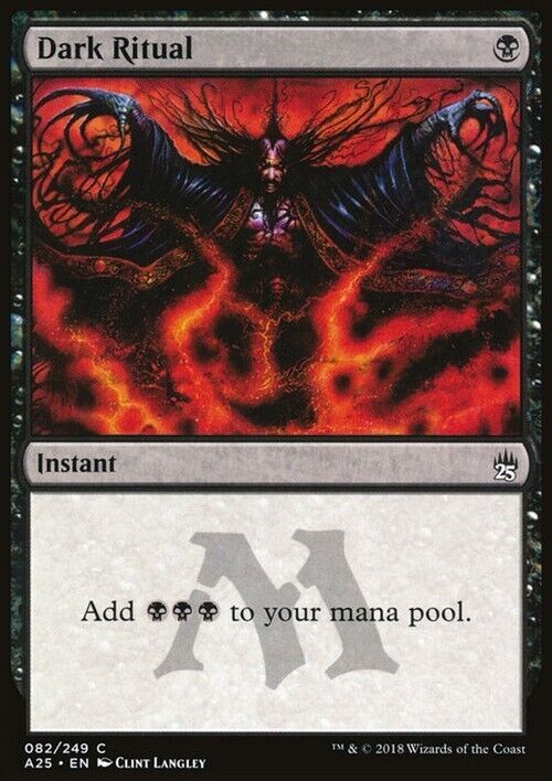 Dark Ritual ~ Masters 25 [ NearMint ] [ Magic MTG ]