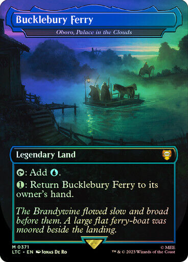 FOIL Bucklebury Ferry (Oboro, Palace in the Clouds) ~ Commander: Lord of Rings