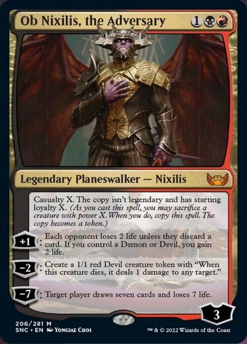 Ob Nixilis, the Adversary ~ Streets of New Capenna [ NM ] [ Magic MTG ]