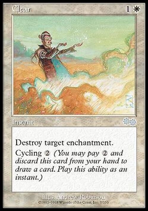 Clear ~ Urza's Saga [ Excellent ] [ Magic MTG ]