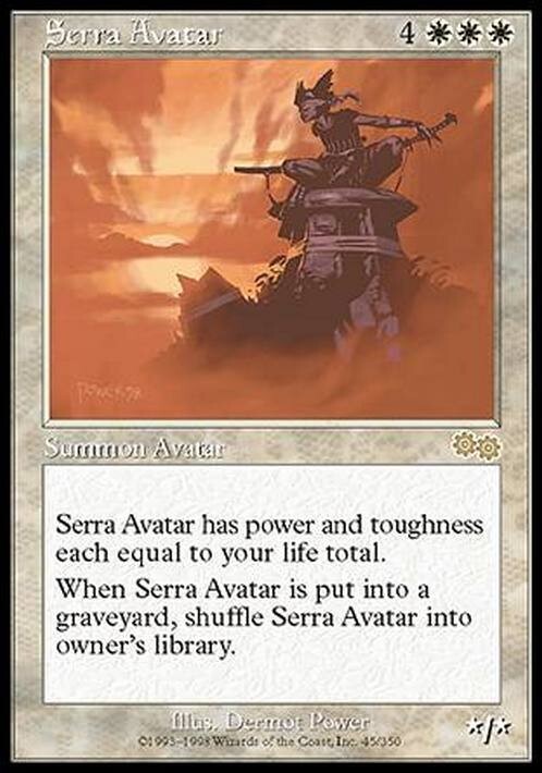 Serra Avatar ~ Urza's Saga [ Excellent ] [ Magic MTG ]
