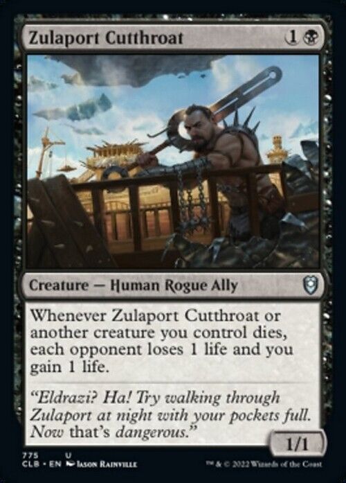 Zulaport Cutthroat ~ Commander Legends 2: Baldur's Gate [ NM ] [ MTG ]