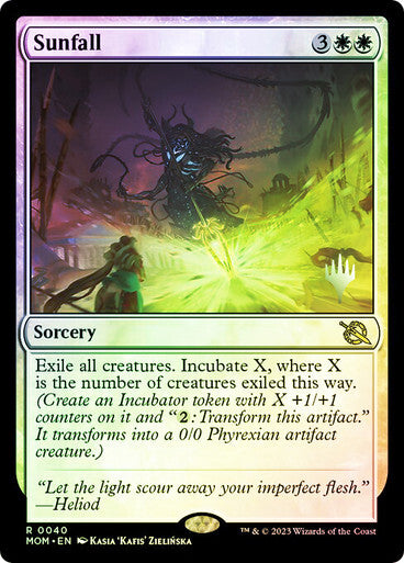 FOIL Sunfall ~ PROMO PACK [ NearMint ] [ Magic MTG ]