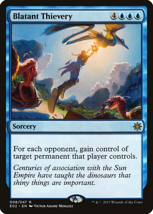 Blatant Thievery ~ Explorers of Ixalan [ NearMint ] [ Magic MTG ] - London Magic Traders Ltd