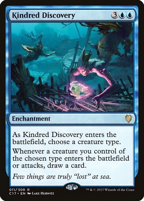 Kindred Discovery ~ Commander 2017 [ Excellent ] [ Magic MTG ]