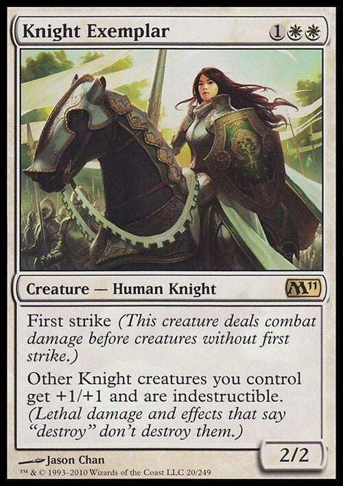 Knight Exemplar ~ Magic 2011 [ Excellent ] [ Magic MTG ]