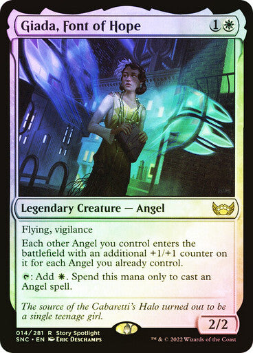 FOIL Giada, Font of Hope ~ Streets of New Capenna [ NearMint ] [ Magic MTG ]