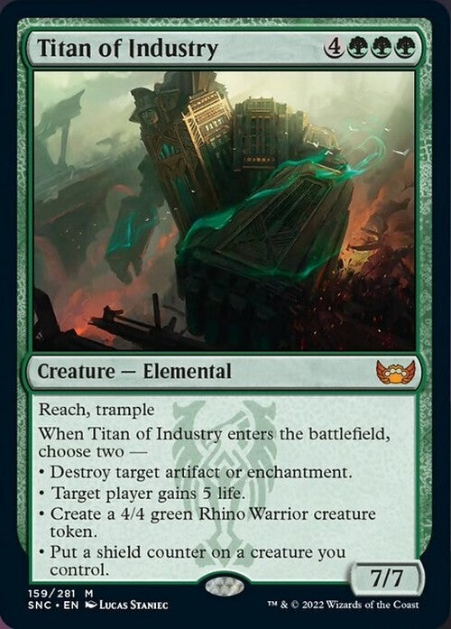 Titan of Industry ~ Streets of New Capenna [ NearMint ] [ Magic MTG ]
