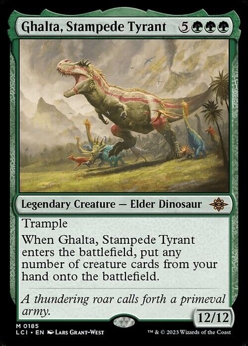 Ghalta, Stampede Tyrant ~ The Lost Caverns of Ixalan [ NM ] [ Magic MTG ]