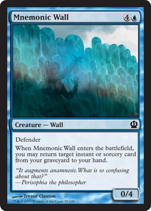 Mnemonic Wall ~ Theros [ Excellent ] [ Magic MTG ]