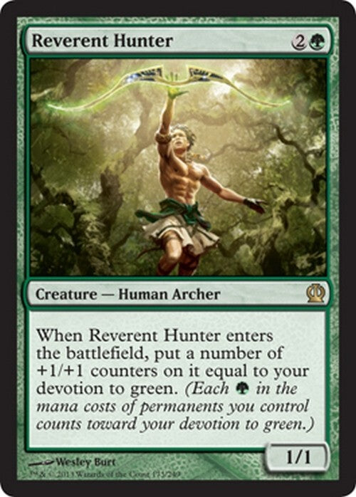 Reverent Hunter ~ Theros [ Excellent ] [ Magic MTG ]