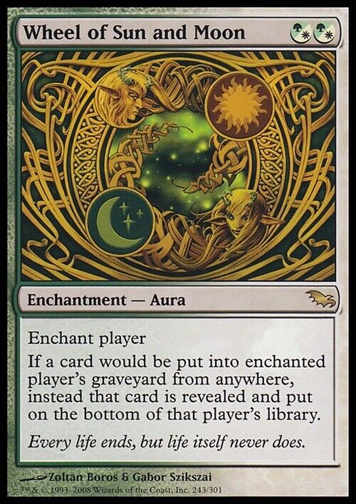 Wheel of Sun and Moon ~ Shadowmoor [ Excellent ] [ Magic MTG ]