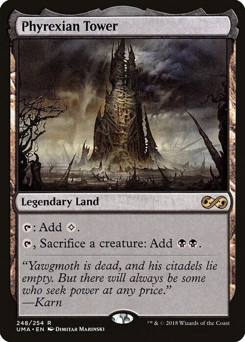 Phyrexian Tower ~ Ultimate Masters [ NearMint ] [ Magic MTG ]