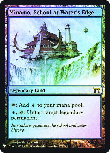 FOIL Minamo, School at Water's Edge ~ Mystery Booster [ NearMint ] [ Magic MTG ]