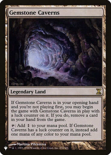 Gemstone Caverns ~ The List [ NearMint ] [ Magic MTG ]