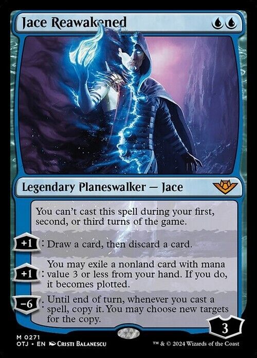 Jace Reawakened ~ Outlaws of Thunder Junction [ NM ] [ Magic MTG ]