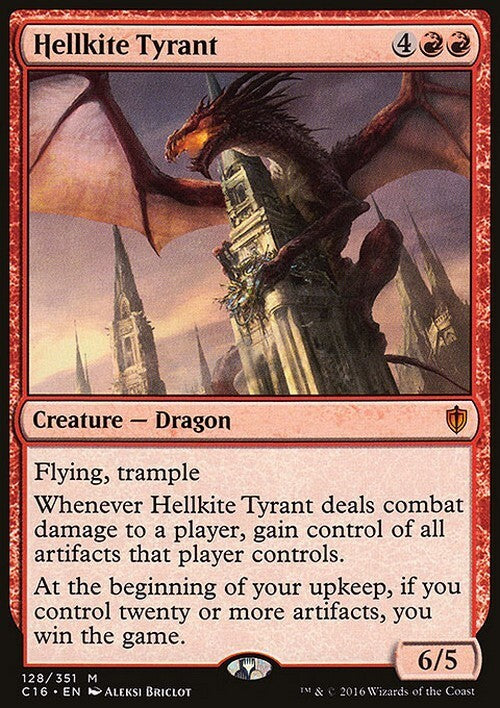 Hellkite Tyrant ~ Commander 2016 [ PLAYED ] [ Magic MTG ] - London Magic Traders Ltd