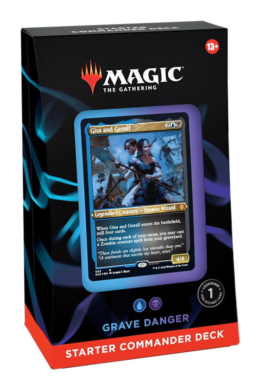 Grave Danger Deck ~ Starter Commander ~ Magic the Gathering MTG Sealed