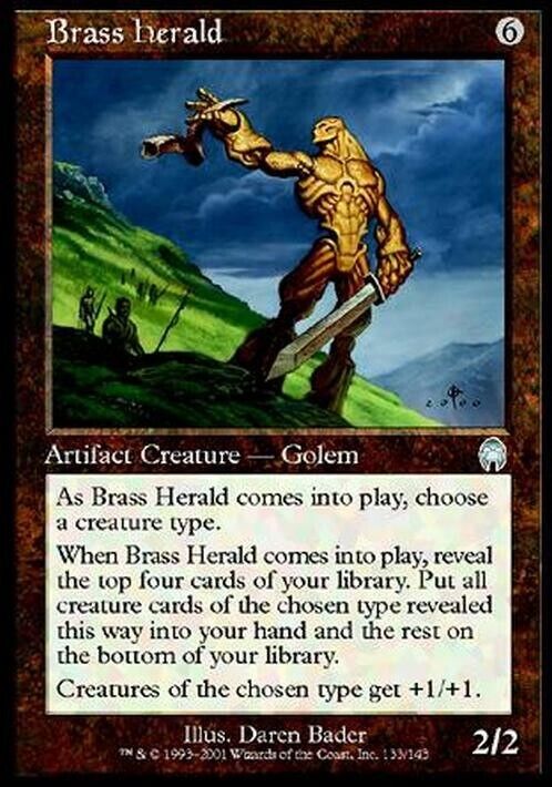 Brass Herald ~ Apocalypse [ Excellent ] [ Magic MTG ]