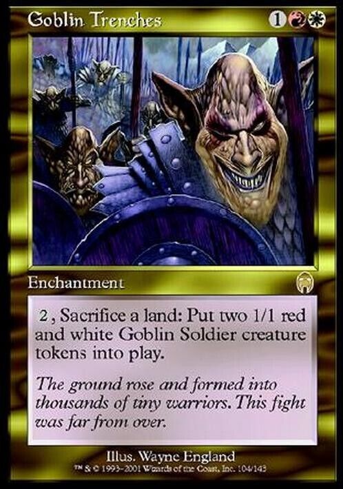 Goblin Trenches ~ Apocalypse [ Excellent ] [ Magic MTG ]