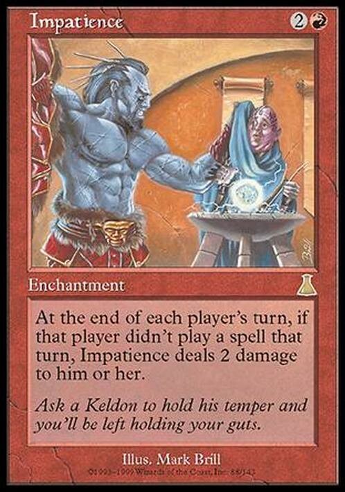 Impatience ~ Urza's Destiny [ Excellent ] [ Magic MTG ]