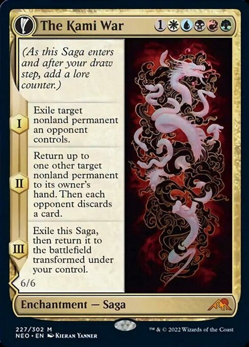 The Kami War / O-Kagachi ~ Kamigawa: Neon Dynasty [ NearMint ] [ Magic MTG ]