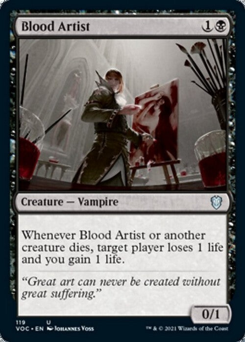 Blood Artist ~ Commander 2017 [ NM ] [ Magic MTG ]
