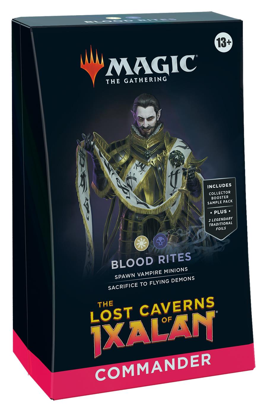 Blood Rites Commander Deck ~ The Lost Caverns of Ixalan ~ Magic MTG Sealed