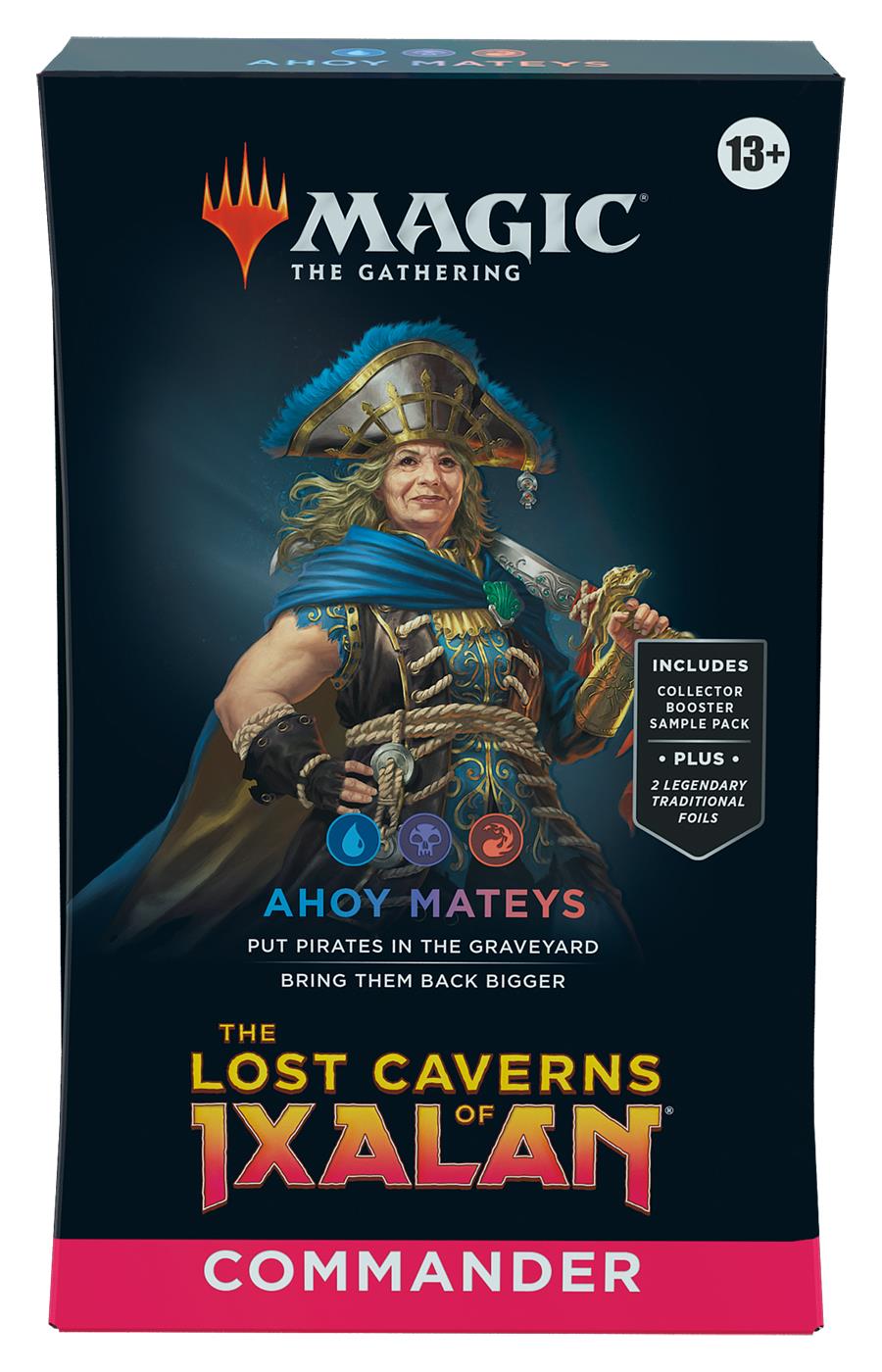 Ahoy Mateys Commander Deck ~ The Lost Caverns of Ixalan ~ Magic MTG Sealed