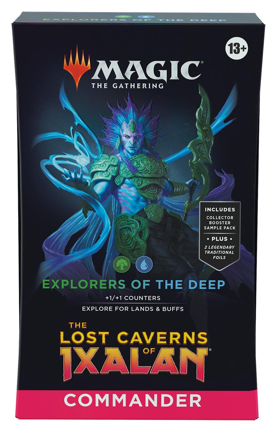 Explorers of the Deep Commander Deck ~ The Lost Caverns of Ixalan ~ MTG Sealed